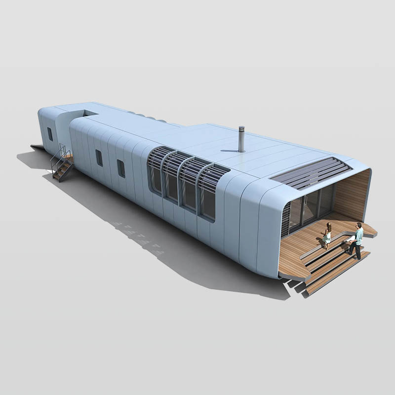 Modern mobiel prefab ruimtecapsulekantoor